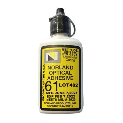 Norland 61 Optical Adhesive 1oz Bottle *MIL-A-3920C