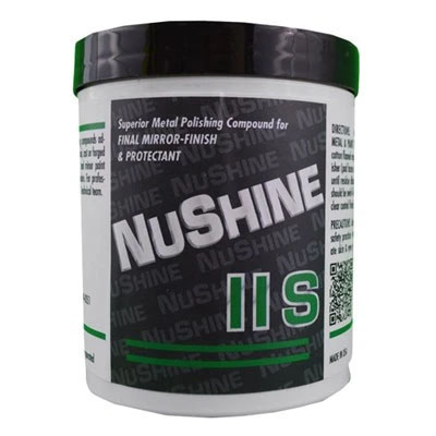 Nuvite Nushine II Grade S Metal Polish 1Lb Tub