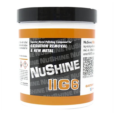 Nuvite Nushine II Grade G6 Metal Polish 1Lb Tub