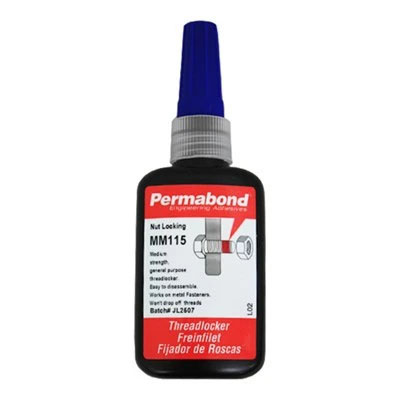 Permabond MM115 Medium Strength Threadlocker 50ml Bottle