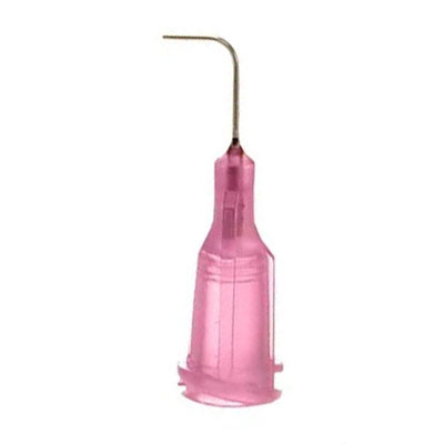 Techcon 20 Gauge 0.5In Pink TE 90° Bent Dispensing Tip (TE720050B90PK)