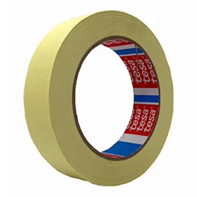 Masking tape, 25 mm wide x 50 rm, thickness 125µ