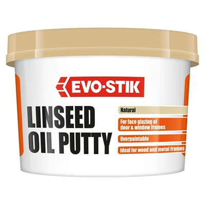 EVO-STIK Linseed Oil Putty Natural 1Kg Can