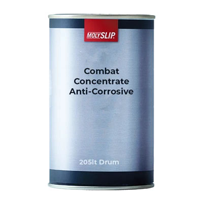 Molyslip Combat Concentrate Anti-Corrosive Releasing & Lubricating Fluid 205Lt Drum