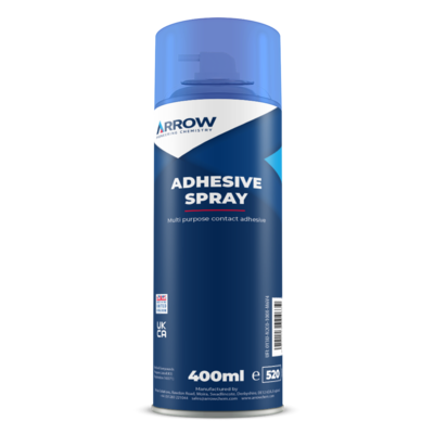 Arrow A036 Adhesive Spray 400ml Aerosol