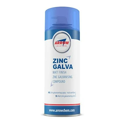 Arrow A086 Zinc Galva Galvanising Compound 400ml Aerosol