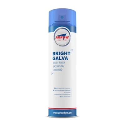 Arrow A071 Bright Galva Galvanising Compound 400ml Aerosol