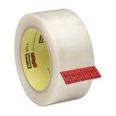 3M Scotch 371 Transparent Box Sealing Tape 38mm x 66Mt Roll