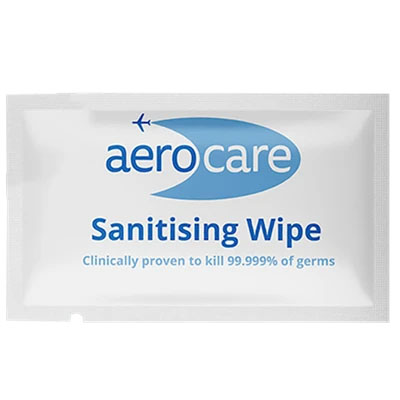 Aerocare Individual Sachet Wipe