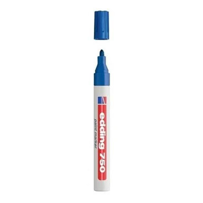 Edding 750-003 Blue Medium 2.0mm-4.0mm Paint Marker