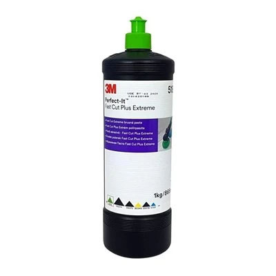 3M Perfect-It 51815 Fast Cut Plus Extreme Abrasive Compound 1Kg Bottle