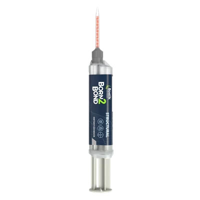Bostik Born2Bond Structural Instant Adhesive 10gm Dual Syringe (Includes 5 Nozzles) (Fridge Storage)