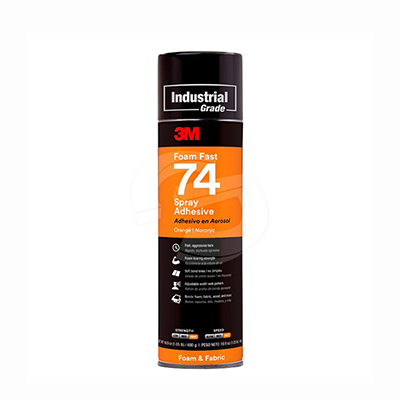 3M Foam Fast 74 Orange Spray Adhesive 500ml Aerosol