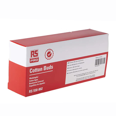 RS PRO 150mm Cotton Bud (Pack of 200)