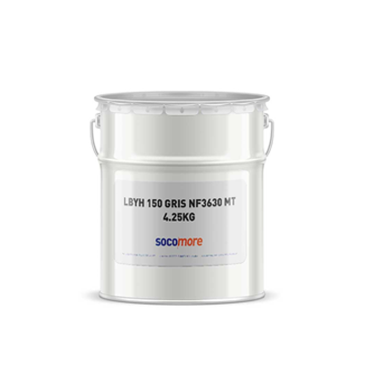 Socomore LBYH 150 NF3630 Matt Grey Polyurethane Topcoat Part A 4.25Kg Can