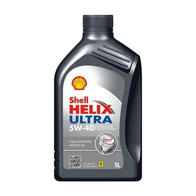 Aceite motor SHELL Helix Ultra 5W40 Diésel y gasolina 5L - Norauto