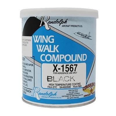 Randolph X1567B Black Wing Walk Paint 1USQ Can