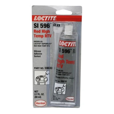 Loctite Superflex SI 596 Red RTV Silicone Gasket Sealant 80ml Tube