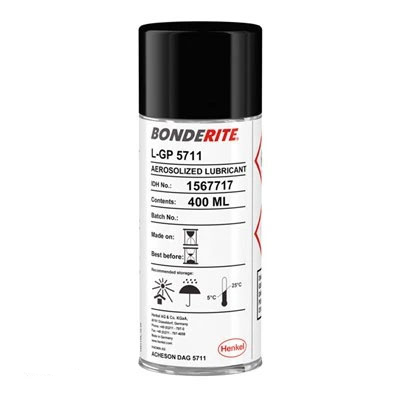 Bonderite L-GP 5711 High Temperature Lubricant 400ml Aerosol