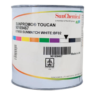 SunPromo Stargloss Sunmatch MTW50 White Ink 1Kg Can