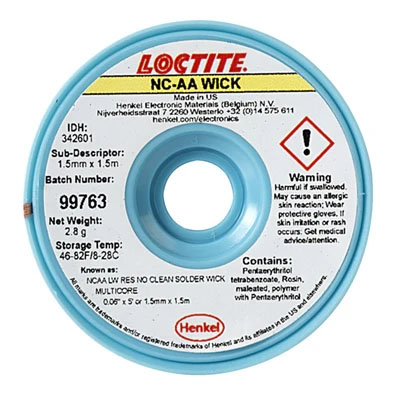 Multicore NC-AA Yellow No Clean Desoldering Wick 1.42mm x 1.5Mt Reel