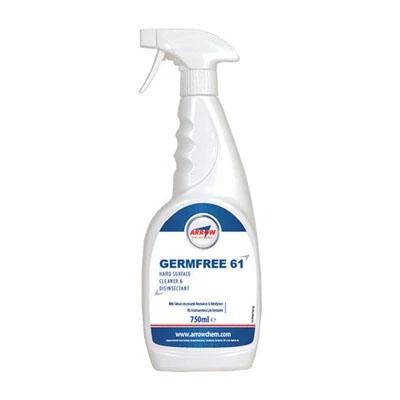Arrow C998 Germfree 61 Surface Cleaner And Sanitiser 750ml Spray Bottle