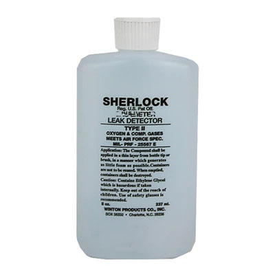 Sherlock Leak Detector CG 8oz Bottle