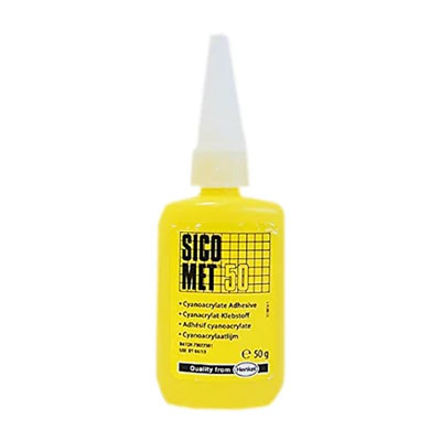 Sicomet 50 Cyanoacrylate Adhesive 50gm Bottle (Fridge Storage)