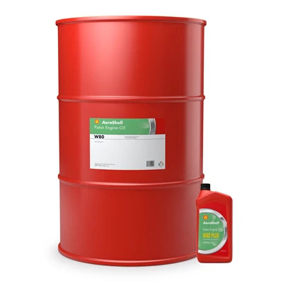 AeroShell Piston Engine Oil W80+