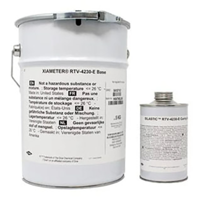 Dow SILASTIC™ RTV-4230-E Silicone Rubber 5.5Kg Kit