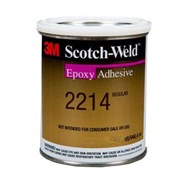 3M Scotch-Weld EC-2214 Hi-Temperature NF (New Formula) Epoxy Adhesive 1Lt Can (Freezer Storage -18°C) *MSRR 9036 Issue 10
