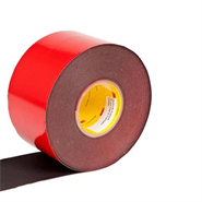 3M 8641 Dark Grey Polyurethane Protective Tape 24in x 36Yd Roll (Perforated Skip Slit Liner)
