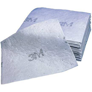 3M M-A2002 Sorbent Pads 400mm x 520mm (Pack of 100)