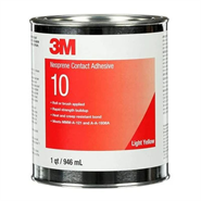 3M 10 Light Yellow Neoprene Contact Adhesive 1USQ Can (With Toluene)