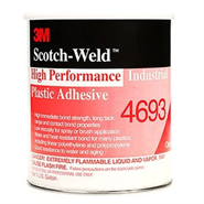 3M Scotch-Weld 4693 High Performance Industrial Plastic Adhesive 1USQ Can