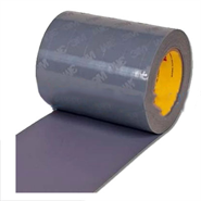 3M 8681HS Dark Grey Polyurethane Protective Tape 2in x 36Yd Roll (Non Skip Slit Liner)