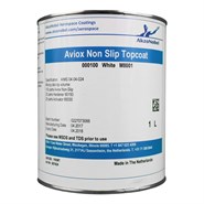 Akzo Aviox Non Slip (BAC7067) White Polyurethane Coating 1Lt Tin