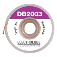 Electrolube DB2003 De-Solder Braid 2mm x 3Mt Reel