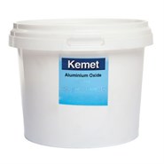 Kemet White Aluminium Oxide Powder 9.3 Micron 5Kg Tub