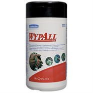 WypAll® 7772 Green Cleaning Wiper 27cm x 27cm 50 Sheet Tub