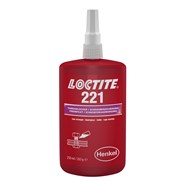 Loctite 221 Low Strength Threadlocker 250ml Bottle