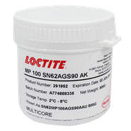 Loctite Multicore MP 100 SN62 Solder Paste 500gm Jar (Fridge Storage 0-10°C)