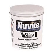 Nuvite Nushine II Grade A Metal Polish 1Lb Tub