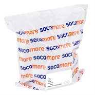 Socomore Satwipes C86 IPA (70/30) 15cm x 23cm Wipes Refill Pouch (80 wipes)