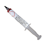 VTech Semicosil 989/1K Red Silicone Rubber 5ml Syringe (Includes Needle)