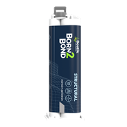 Bostik Born2Bond Structural Instant Adhesive 50gm Dual Syringe (Includes 8 Nozzles) (Fridge Storage 2°C-8°C)