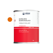 Lackfabrik Bader Orange Standard Torque Sealant 1Kg Can