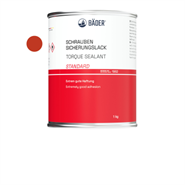 Lackfabrik Bader Red Standard Torque Sealant 1Kg Can
