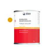 Lackfabrik Bader Yellow Fast Dry Torque Sealant 1Kg Can