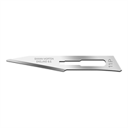 Swann Morton No 11P Sterile Carbon Steel Scalpel Blade (Box of 100)
